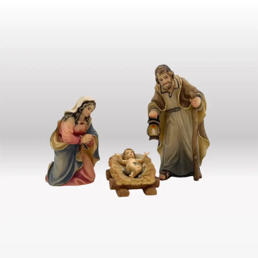 Jesuskind mit Wiege von Heimatkrippe-4