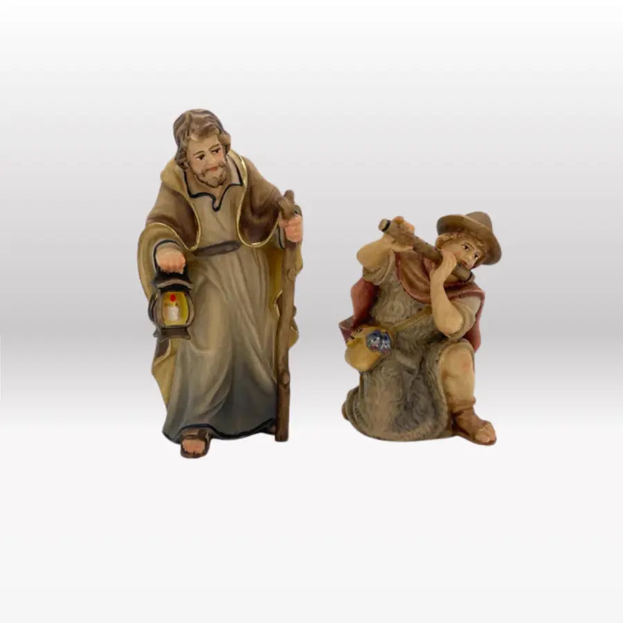 Hirte kniend mit Flöte von Heimatkrippe-4