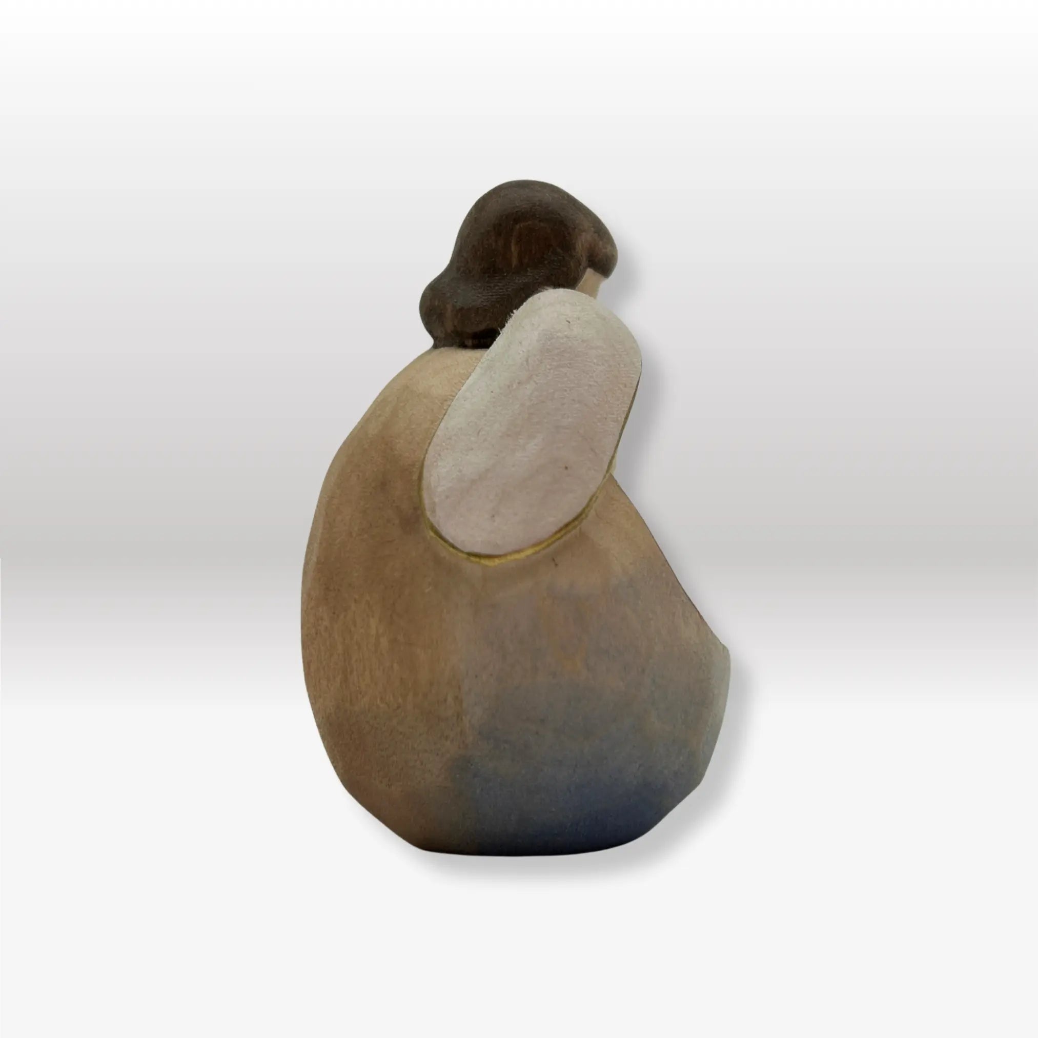 Blockkrippe Alpina Wasserfarbe