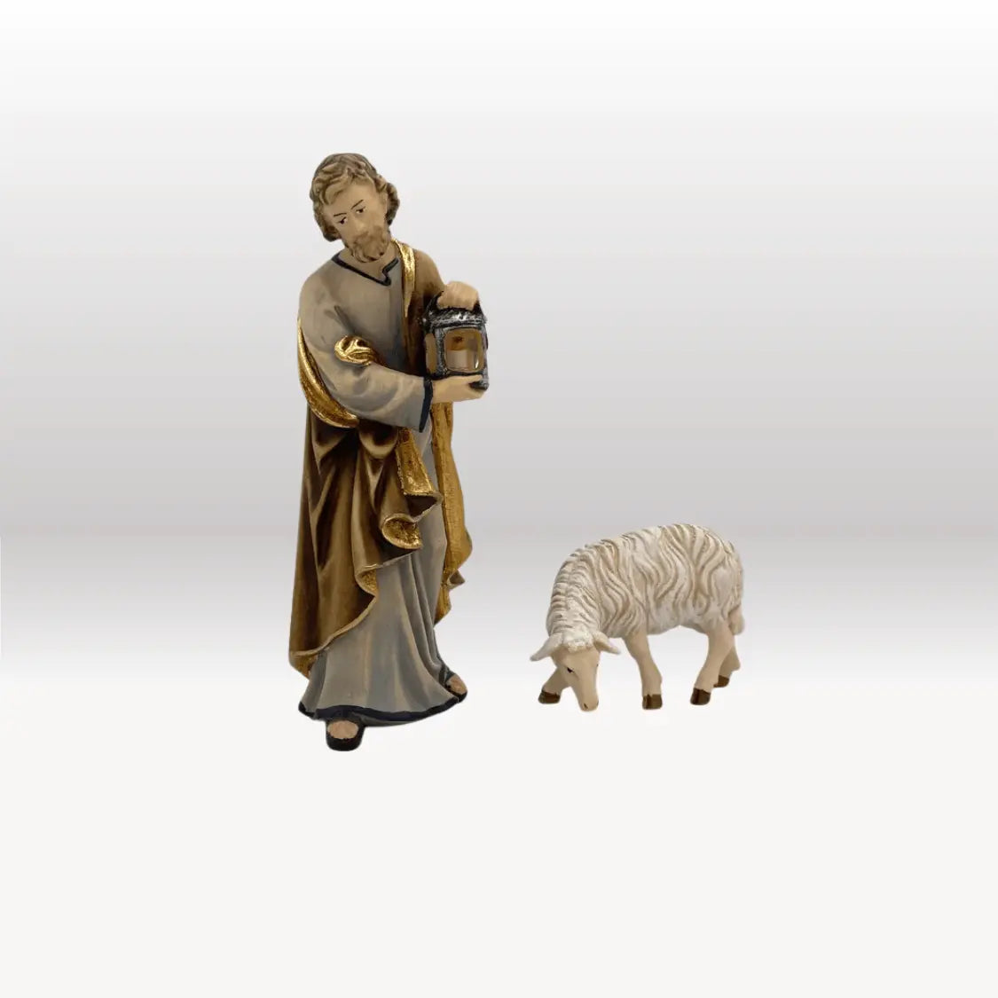 Schaf fressend linksschauend von Kostner-4