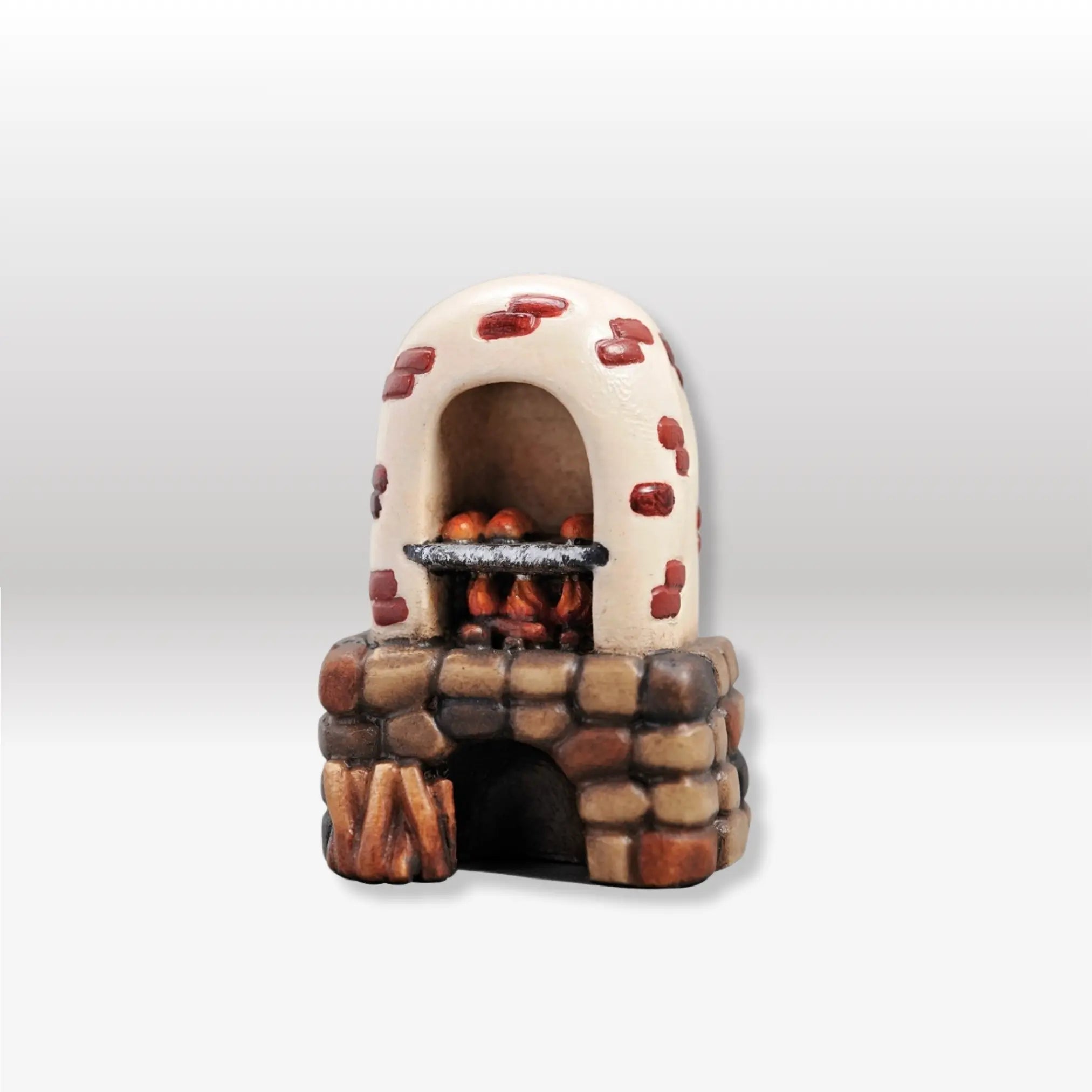 Bambino con tromba e cane - Presepe Kostner