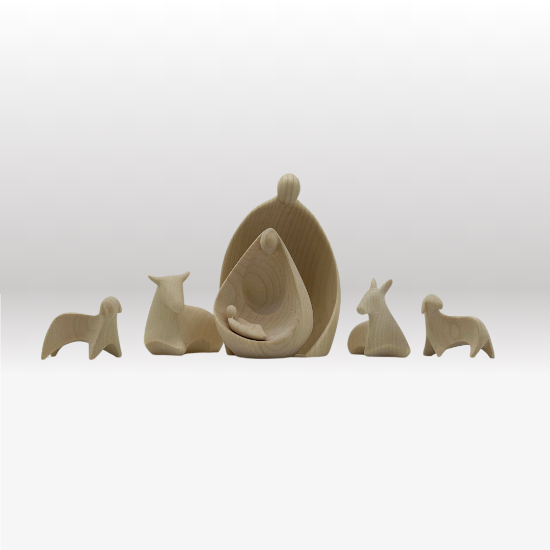 Krippenfiguren Set ohne Stall (6 Figuren) von Ambiente Design