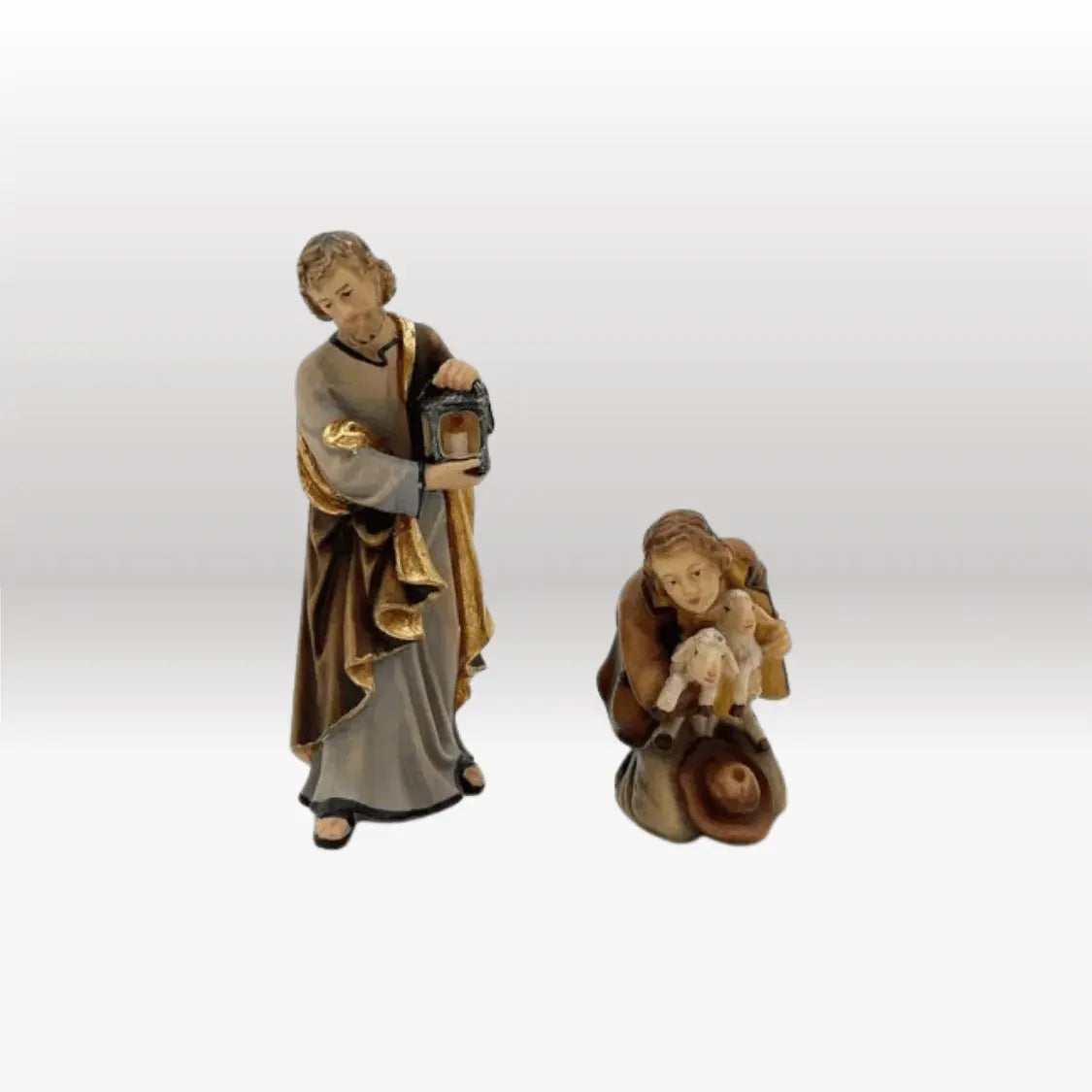 Hirte kniend mit Lamm von Kostner-3